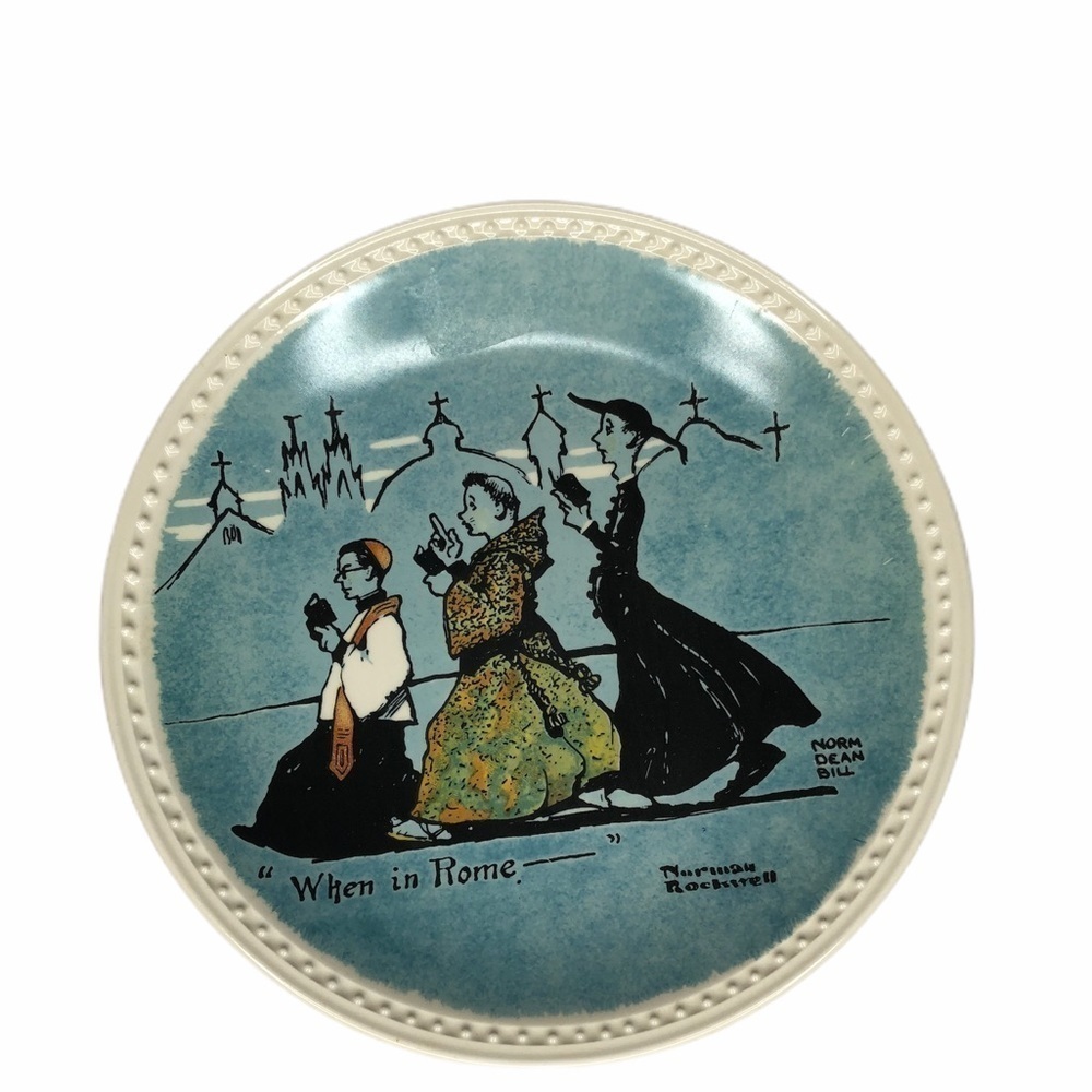 Round decorative plate glass